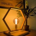 Lampe hexagone