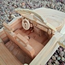 Citroën DS en bois de palette