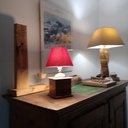 Petite lampe de chevet "Moulin à cafe"