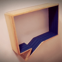 Une étagère en forme de bulle de BD - Phylactère