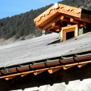 Toiture d'une Ancienne Maison de village