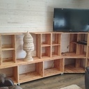 Bibliothèque d'angle