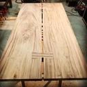 Table en bois massif bois Noir