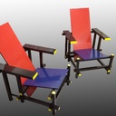La mythique Blue and Red Chair de Gerrit Rietvelt