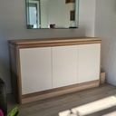 Agencement meuble télé et buffet