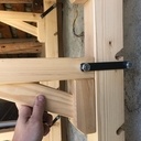 Rack à bois ajustable