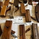 Lot de 26 rabots ancients