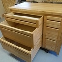 Casserolier en châtaignier