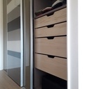 Tiroirs pour un dressing