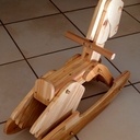 Youkoulélé, le cheval à bascule