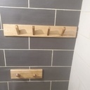 Patères à l'arrache