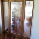 Seconde porte, cette fois avec impostes vitrées