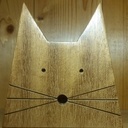 CHAT PORTE LETTRES aux outils à main