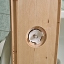 Le couvercle de chasse d'eau