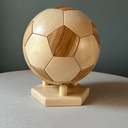 Trio de Ballon en bois massif