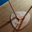 Guéridon style scandinave