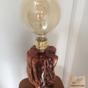 Lampe rondin déco