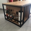 Table basse style industriel