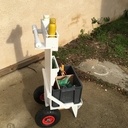 Caddie de balisage de sentiers de randonnée