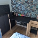 Un bureau avec surprise pour l'anniversaire de ma fille