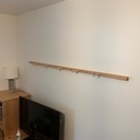 Coin musique et télé en douglas