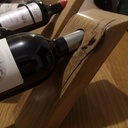 Présentoir à bouteille en équilibre