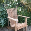 Fauteuils type Adirondack