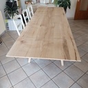 Table séjour avec rallonges