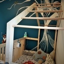 Lit Cabane d'Assistant