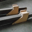 Dormants DIY avec des poutres de récupération