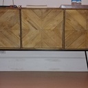 Charpente et meubles chambre d'hôte