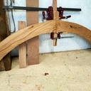 Fenêtre fixe cintrée