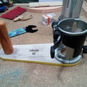 Une semelle pour mon affleureuse.