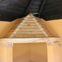 Rénnovation d'une cheminée en camphrier