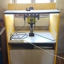 Meuble pour défonceuse sous table