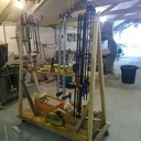 Support bois et serre-joint