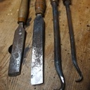 Outils de tournage forgés.