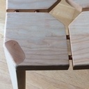 Tabouret en frêne