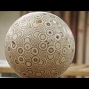 Sphere en contreplaqué