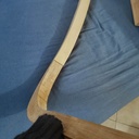 Elements bruts avant arrondis et assemblage