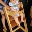 Chaise pour bébé d'inspiration norvégienne
