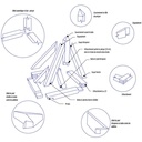Sujet A1 - Chevron d'aretier régulier