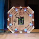 Pied illuminer pour bouteille