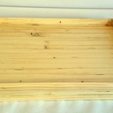 Très grand plateau sur pied, sur mesure