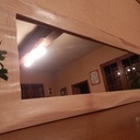 Un miroir avec des formes