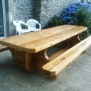 Table en robinier