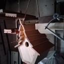 Nichoir d'inspiration orientale.