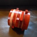 Boite à secret - Cryptex - en padouk