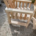 Salon de jardin en bois de palette