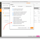 Décocher l'option de masquage des surfaces finies